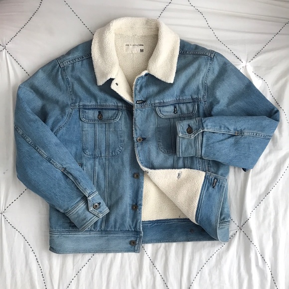 rag and bone sherpa jacket